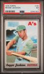 1970 Topps Reggie Jackson #140 PSA 7 Card