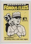 1986 Fleer Ed Delahanty Houston Astros Card