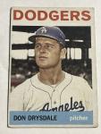 Don Drysdale 1964 Topps Dodgers Baseball Card