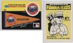 1986 Fleer Ed Delahanty Houston Astros Card