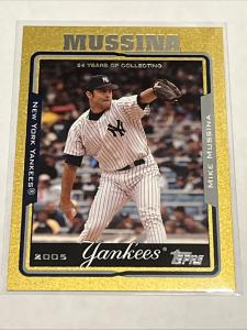 2005 Topps Mike Mussina #147 Gold Limited Edition