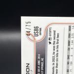 2022 Topps Chrome Sapphire Carlos Rodon Green /75