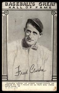 1948 Hall of Fame Baseball Card #5 Fred Clarke