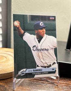 Jose Ramirez 2015 Minor League Columbus Clippers Card