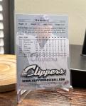 Jose Ramirez 2015 Minor League Columbus Clippers Card
