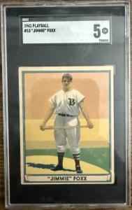 1941 Play Ball Jimmie Foxx Card #13