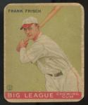 1933 Goudey Frank Frisch Baseball Card #49