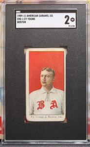 1909-11 Cy Young E90-1 Boston Red Sox Card