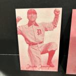 1980 Exhibit Cards Lot: Honus Wagner + Hughie Jennings