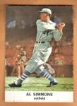 1961 Golden Press Al Simmons #33 Sports Card