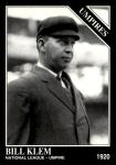Bill Klem 1994 Conlon Collection Umpire Card #1190