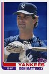 Don Mattingly 1982 Card - Buy 5 Get 1 Free
