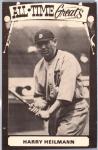 1975 TCMA Harry Heilmann All-Time Greats Card