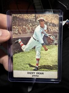 Dizzy Dean #8 1961 Golden Press Card
