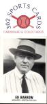 1983 TCMA Ed Barrow 1933 All-Stars Card