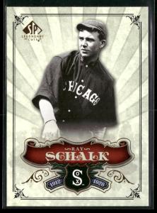 2006 SP Legendary Cuts Ray Schalk Card