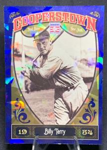 2013 Panini Cooperstown Billy Terry Cracked Ice #40