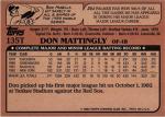 Don Mattingly 1982 Card - Buy 5 Get 1 Free