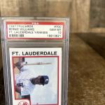 1987 ProCards Bernie Williams Ft. Lauderdale Yankees PSA 10