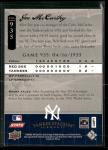 2008 Upper Deck Yankee Stadium Legacy Joe McCarthy