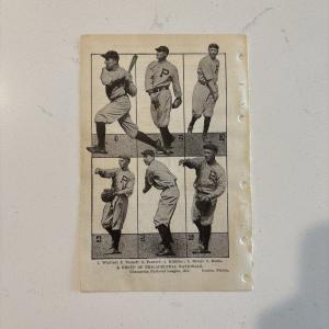 1915 Philadelphia Phillies Player Card Set