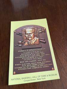 Baseball Hall of Fame Postcard - Build Your Set