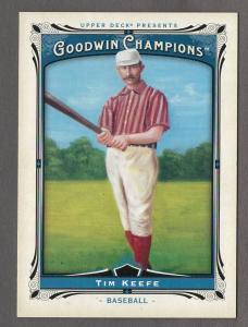 Tim Keefe 2013 Upper Deck Goodwin Shortprint Card