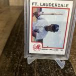 1987 ProCards Bernie Williams Ft. Lauderdale Yankees PSA 10