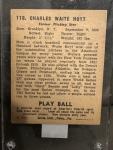 1940 Play Ball Waite Hoyt Brooklyn Dodgers Card