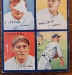 1935 Goudey Bill Dickey Tony Lazzeri Card Set