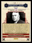 2012 Panini Cooperstown Ban Johnson Card