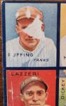 1935 Goudey Bill Dickey Tony Lazzeri Card Set