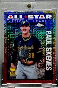 Paul Skenes Rookie Cup Mojo All-Star Refractor Card