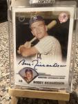 2003 Topps Retired Signature Bobby Richardson Autograph