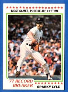 1978 Topps Sparky Lyle Baseball Card #2