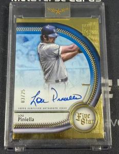 2025 Topps Five Star Lou Piniella Auto 03/25