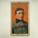 T206 Honus Wagner Baseball Card - Aged Reprint