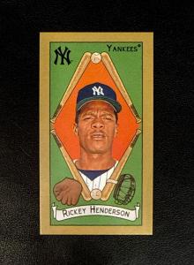 Rickey Henderson 2025 Topps T205 Baseball Card