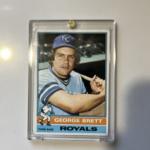 1976 Topps George Brett #19 Royals Card