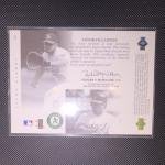 Jason Giambi Autographed Upper Deck SP Authentic Card