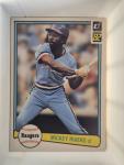Mickey Rivers 1982 Donruss Card #242