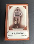 1974 Fleer Baseball A.G. Spalding Card