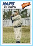 Cy Young Custom Art Card - Cleveland Naps