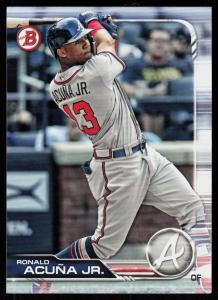 2019 Bowman Ronald Acuña Jr. #78 Baseball Card