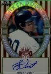 Bucky Dent Autographed Card - 2024 Leaf Yankees