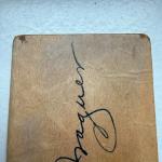 T206 Honus Wagner Baseball Card - Aged Reprint