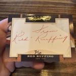 2011 Red Ruffing Cut Auto Panini Limited #269