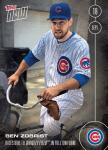 2016 Topps Now Ben Zobrist Bike Ride Card