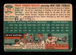 1954 Topps Phil Rizzuto Baseball Card #17