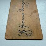 T206 Honus Wagner Baseball Card - Aged Reprint